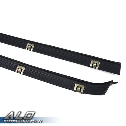 Solid Spare Window Sweep Felt Weatherstrip Seal Kit Fit For 81-91 Chevy GMC Pickup Truck