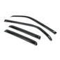 Solid Spare In-Channel Rain Guards Window Vent Visors Shade Fit For 10-24 Toyota 4Runner