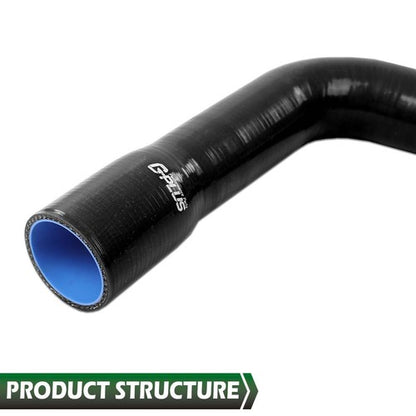 Solid Spare Fit For Jeep 72-81 AMC CJ5 CJ6 J10 J20 Wagoneer 304 360 V8 Silicone Hose Black