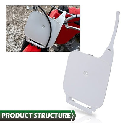 Solid Spare Fit For 1987-2000 Honda XR70R XR80R XR100R Front Number Plate 61136-GN1-000ZE