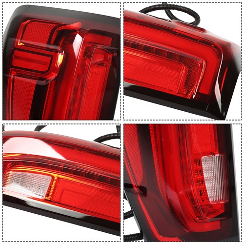 Solid Spare Left Side Red Lens Tail Light LED For GMC Sierra 2019 2020 2021 2022 Driver