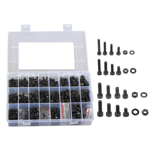 Solid Spare 720PCS M3 M4 M5 M6 bolt and nut combination kit surface oxidation Alloy steel