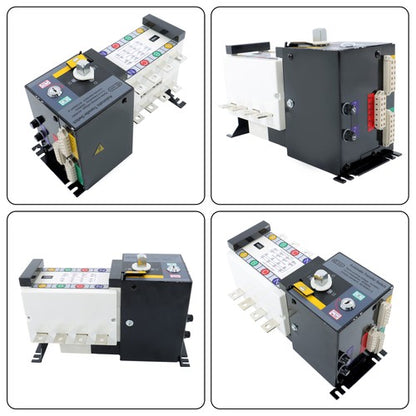Solid Spare 1Pack ATS Automatic Transfer Switch 160A 4 Poles Grid to AC Generator 110V 220V