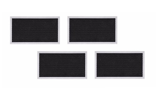 Solid Spare Charcoal Carbon Filters for GE Microwave Filter WB2X10956 JX81H CF2963 4-pack