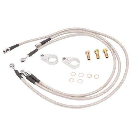 Solid Spare For Yamaha Raptor 600R YFM660R 01-05 Steel Powder Coated A Arms W/Brake Lines