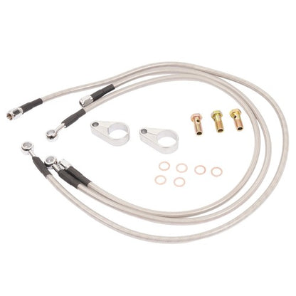 Solid Spare For Yamaha Raptor 600R YFM660R 01-05 Steel Powder Coated A Arms W/Brake Lines