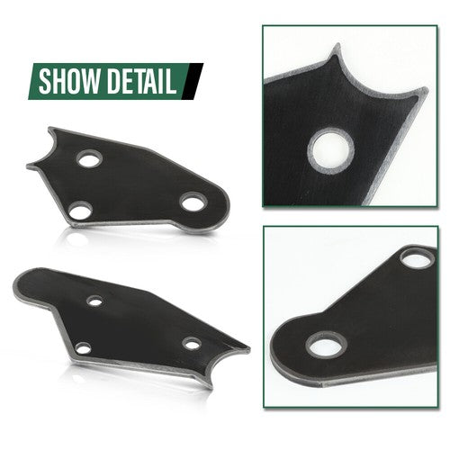 Solid Spare IFS Steering Box Mount For Toyota SAS Solid Axle Swap Rock Crawler High Steer