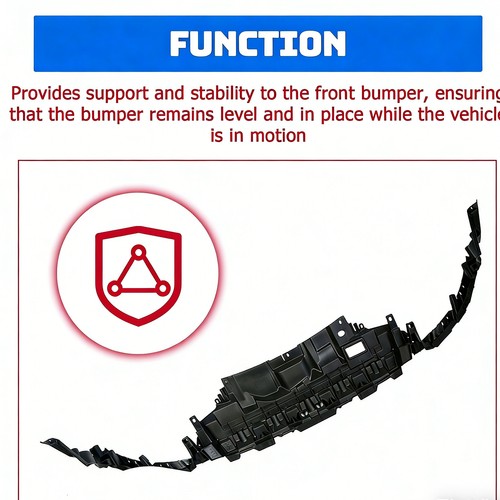 For 15-18 FORD FOCUS Front Bumper Cover Support Mounting Kit Bracket F1EZ17C897C