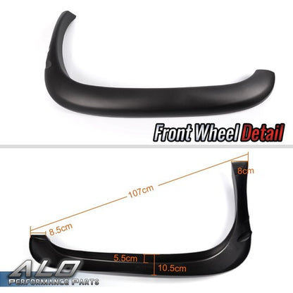Solid Spare Fit For 1994-2001 Dodge Ram 1500 2500 3500 Textured Factory Style Fender Flares