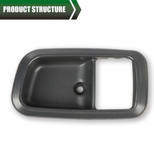 Solid Spare 2PCS Door Handle Trim Set Fit For 2000-2006 Toyota Tundra Front Gray Pair New