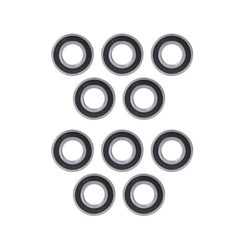 Solid Spare 10Pcs 6206-2RS Bearings 30×62×16mm Double Rubber Seals Deep Groove Ball Bearing