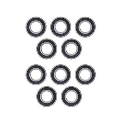 Solid Spare 10Pcs 6206-2RS Bearings 30×62×16mm Double Rubber Seals Deep Groove Ball Bearing