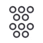 Solid Spare 10Pcs 6206-2RS Bearings 30×62×16mm Double Rubber Seals Deep Groove Ball Bearing