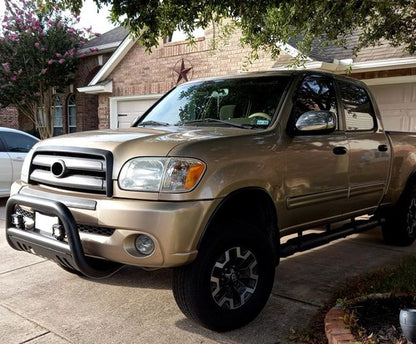 Solid Spare For Toyota Sequoia 2001-07 /99-06 For Tundra Bumper Guard Push Bull Bar in Black