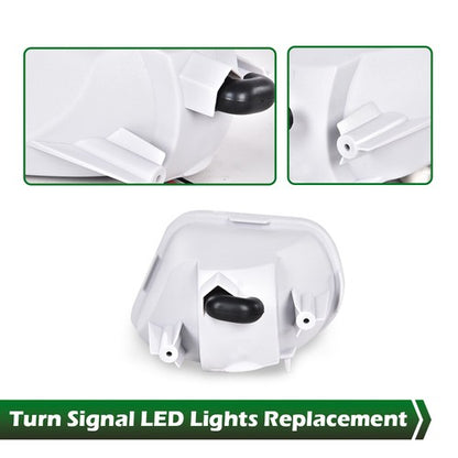 Solid Spare Fit For 98-02 Pontiac Firebird Trans Am Smoke LED Turn?Signal Parking Lights