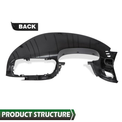 Solid Spare Dashboard Bezel Trim Surround Gray Fit For 97-03 Ford F-150 Expedition NEW