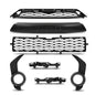 Solid Spare Fit For 14-19 Toyota 4Runner TRD/SR5 Front Bumper Grille Assembly Body Parts Kit