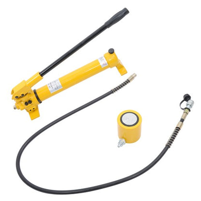 Solid Spare 30 Ton Hydraulic Jack Air Pump Lift Portable Power Ram Repair Tool+Hand Pump