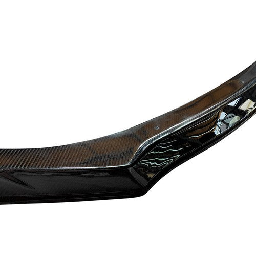 Glossy Carbon Fiber Front Lower Bumper Lip Splitter For 2022-2024 Subaru BRZ ZD8
