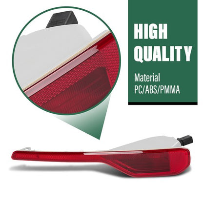 Solid Spare Fit For 18-22 Volvo XC40 Rear Bumper Reflector Light Without bulb Right Side RH