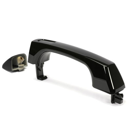 Solid Spare For Hummer H3 H3T Exterior Outside Door Handle Gloss Black Front Rear Tailgate