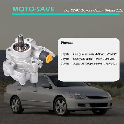 Solid Spare Power Steering Pump 21-5876 Fit for 92-01 Toyota Solara Camry 2.2L l4