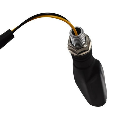 Solid Spare 4Pcs Universal Motorcycle 12 LED Turn Signal Light Indicator Blinker Lamp Amber