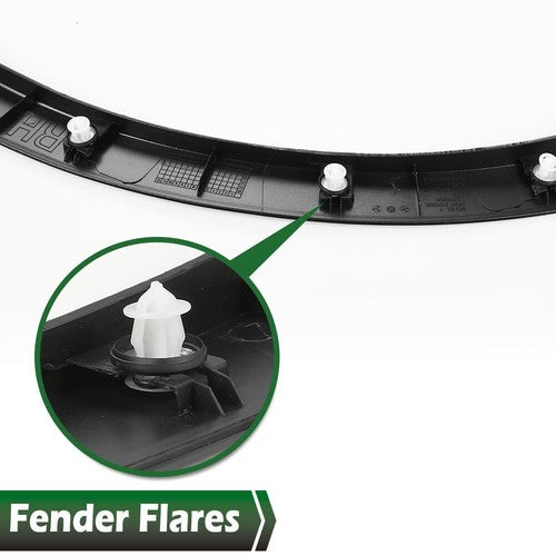 Solid Spare Fit For 2020 2021 2022 Tesla Model Y Rear Right Side Wheel Molding Fender Flare