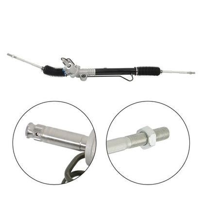 Solid Spare For Subaru WRX Steel Aluminum 2012-2014 Power Steering Rack and Pinion Assembly