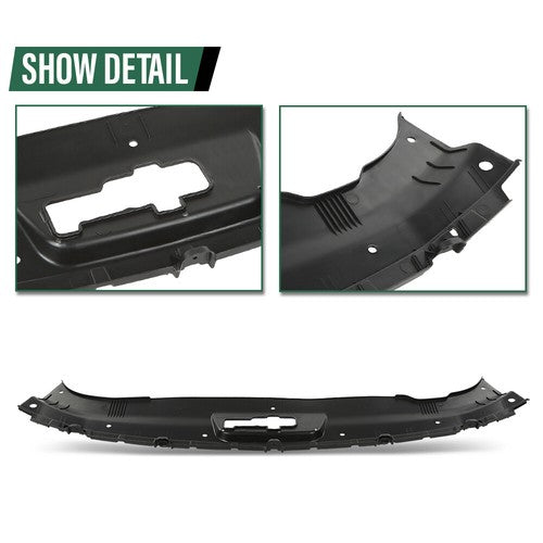 Solid Spare Grille Cover Upper Radiator Sight Shield Fit For 2015 2016 2017 Hyundai Sonata