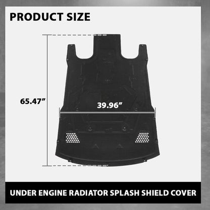 Solid Spare Fit For 2010-2016 Porsche Panamera Engine Splash Shield Under Cover 97050411705