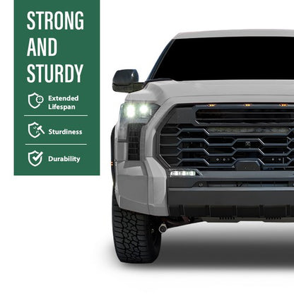 Solid Spare Fit For 2022-2023 Toyota Tundra 539110C100 Front Bumper Lower Valance Panel