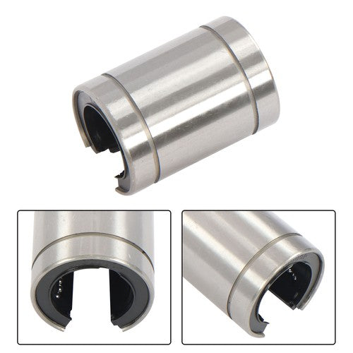 Solid Spare 4Pcs LM30UUOP Linear Ball Bearings Open Type 30mm × 45mm × 64mm Linear Bearing