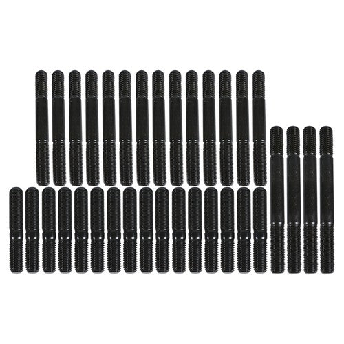 Solid Spare For Chevrolet SBC 265 267 283 302 350 Black Cylinder Head Studs w/Small Block
