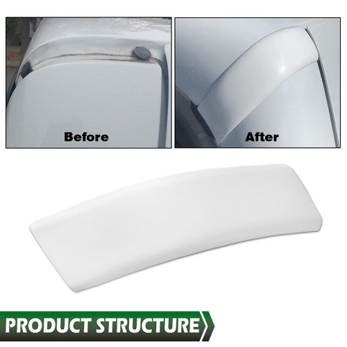 Solid Spare Cab Corner Roof Molding White Fit For 99-07 Super Duty Regular & Crew Cab LH RH
