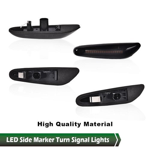 Solid Spare LED Side Marker Light Sequential Turn Signal Fit For BMW X1 X3 325i 328i 335i