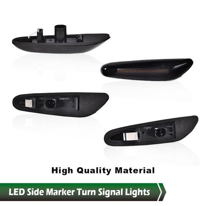 Solid Spare LED Side Marker Light Sequential Turn Signal Fit For BMW X1 X3 325i 328i 335i