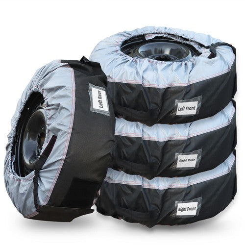 Solid Spare For Black 420D And Black 600D Cases+Tyre 4Pcs Bags Car Cover With Handheld Tyre
