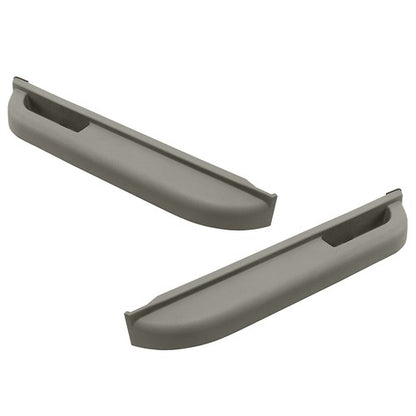 Solid Spare 2x Front Door Armrest for Chevy Blazer C/K1500 C/K2500 1990-1994 GMC Yukon Gray