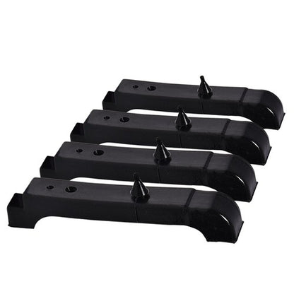 Solid Spare 4pcs Rubber 3 Core Radiator Mounting Cushions/Support Pads Fit For 1968-1981 GM