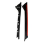 Solid Spare 2pcs A-Pillar Molding Trim AIRMAN Right Side Windshield For Ford Exploer 11-19