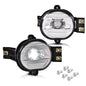 Solid Spare LED Projector Fog Lights Fit For 02-09 Dodge Ram 1500/2500/3500 04-06 Durango