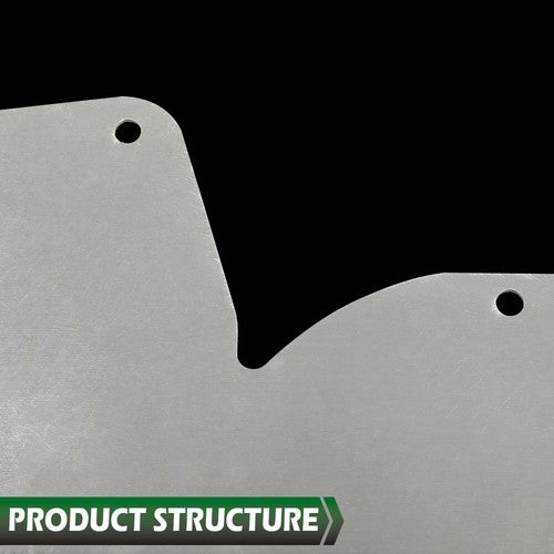 Solid Spare Fit For 68-82 Chevy Corvette A/C and Heater Delete Panel Plate New