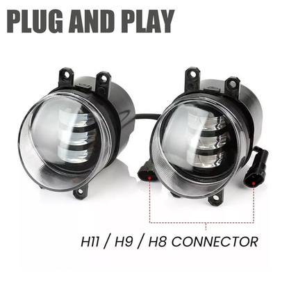 2x Black LED Fog Lights Driving Lamp For Toyota Tacoma 2012-2015 DOT Bumper Lamp