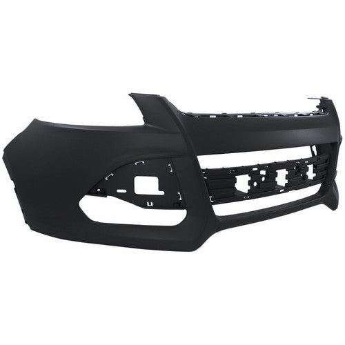 Solid Spare Front Bumper Cover Fascia Fit For 2013-2016 Ford Escape Black Plastic NEW