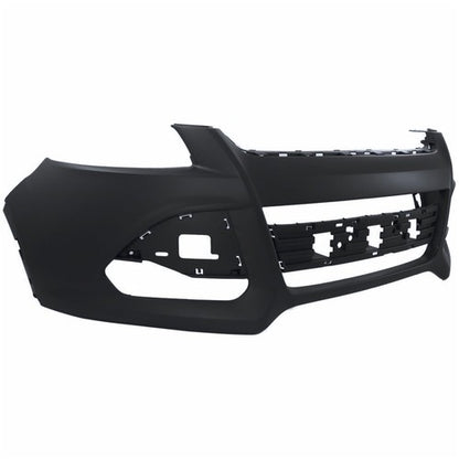 Solid Spare Front Bumper Cover Fascia Fit For 2013-2016 Ford Escape Black Plastic NEW