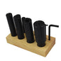 Solid Spare 8 Pcs Expanding Arbor Set Mandrels 1/4" to 1-1/4" High Precision