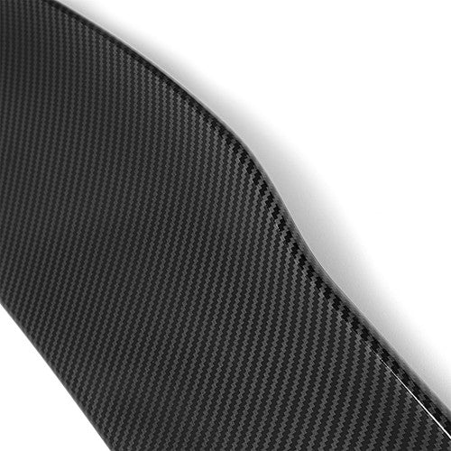 Solid Spare FOR 11-17 BMW F10 528i 535i 535d 550i M5 Carbon Color Highkick Trunk Spoiler
