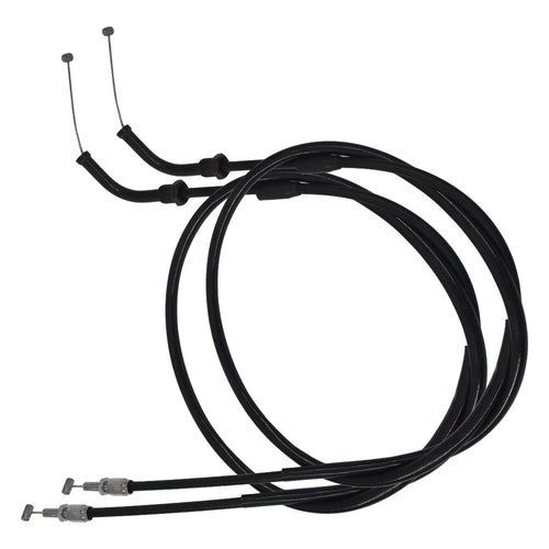 Solid Spare 2×Throttle Cable Push For Honda CB1000C CB1000R CB650 CB650C CB750 CB750A
