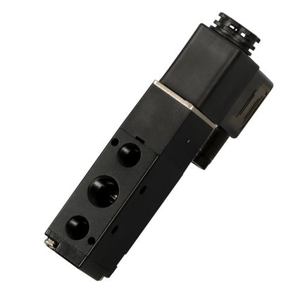 Solid Spare Solid Pneumatic Solenoid Valve 5 way 2 Position 1/4 in DC 24V Junction Box